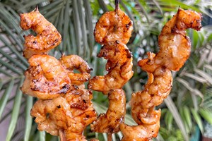 BROCHETTE DE CREVETTE 
