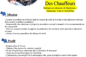 Mitady Chauffeur maromaro