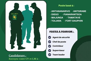 MITADY AGENT DE SECURITE/CHEF DE POSTE/SUPERVISEUR/TEAM LEADER/CONTROLEUR