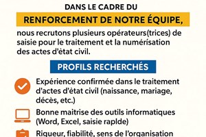 MITADY OPERATEUR DE SAISIE/OPERATRICE 