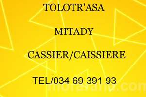 MITADY CAISSIER/CAISSIERE