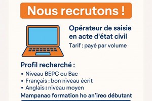MITADY OPERATEUR DE SAISIE 