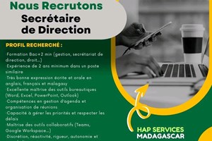 MITADY SECRETAIRE DE DIRECTION 
