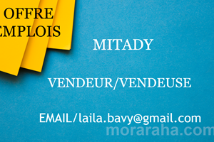 MITADY VENDEUR/VENDEUSE