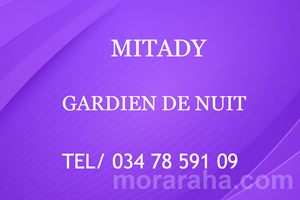 MITADY GARDIEN DE NUIT 
