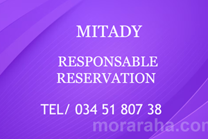 MITADY RESPONSABLE DE RESERVATION 