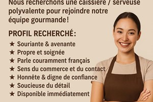 MITADY CAISSIERE/SERVEUSE 