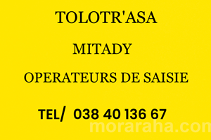 MITADY OPERATEURS DE SAISIE