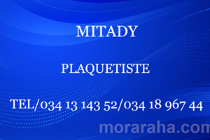 MITADY PLAQUETISTE