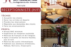 MITADY RECEPTIONNISTE 