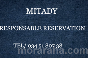 MITADY RESPONSABLE RESERVATION