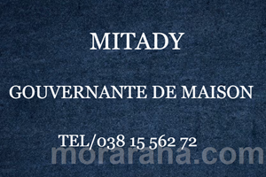 MITADY GOUVERNANTE DE MAISON 