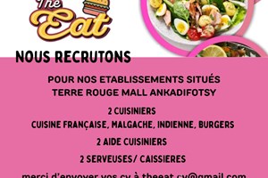 RESTAURANT MITADY CUISINIERS/AIDE CUISINIERS/SERVEURS/SERVEUSES/CAISSIERES