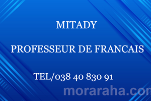 MITADY PROFFESSEUR DE FRANCAIS 