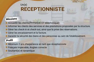 MITADY RECEPTIONNISTE 