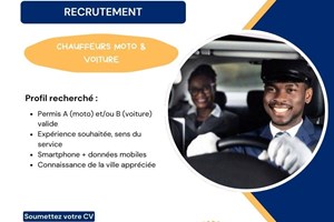 MITADY CHAUFFEURS MOTO/VOITURE