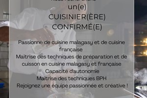 MITADY CUISINIER E CONFIRME 