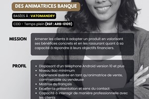 MITADY ANIMATRICE DE BANQUE
