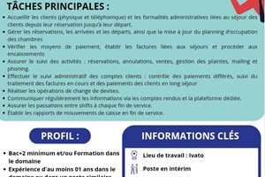 MITADY AGENT DE RECEPTION 