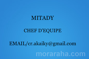 MITADY CHEF D'EQUIPE 