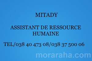MITADY ASSISTANT DE RESSOURCE HUMAINE 