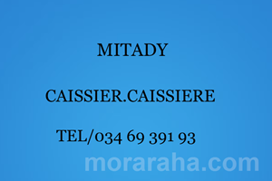 MITADY CAISSIER/CAISSIERE