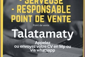 MITADY RESPONSABLE DE VENTE/SERVEUSE