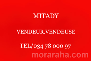 MITADY VENDEUR/VENDEUSE