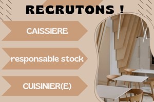 MITADY CAISSIER/RESPONSABLE STOCK/CUISINIERE 