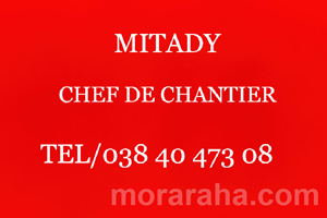 MITADY CHEF DE CHANITIER