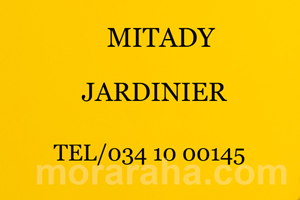 MITADY JARDINIER