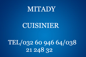 MITADY CUISINIER HIASA RESTO