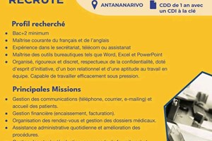 MITADY SECRETAIRE ADMISTRATIFS H/F