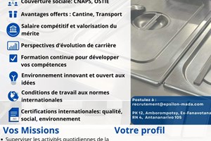 MITADY CHEF DE SERVICE CATINE 