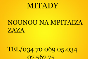 MITADY NOUNOU MPITAIZA ZAZA