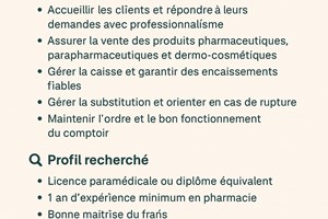 PHARMACIE MITADY AGENT COMPTOIR 