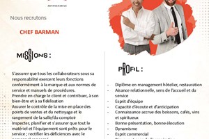MITADY CHEF BARMAN 