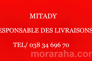 MITADY RESPONSABLE LIVRAISON 