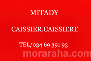 MITADY CAISSIER/CAISSIERE