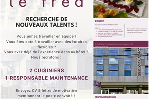 MITADY 02 CUISINIERS/RESPONSABLE MAINTENANCE