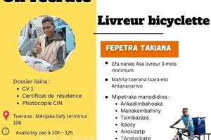 MITADY LIVREURS BYCYCLETTE 