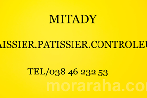 MITADY CAISSIER/PATISSIER/CONTROLEUR 