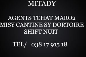 MITADY AGENTS TCHAT MARO2