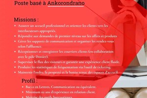 MITADY RESPONSABLE AGENT ACCUEIL