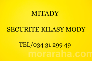MITADY SECURITE KILASY MODY 