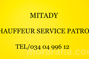 MITADY CHAUFFEUR SERVICE PATRON 