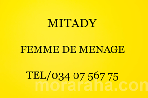 MITADY FEMME DE MENAGE 