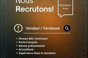 MITADY VENDEUR /VENDEUSE