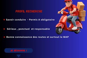 MITADY CONDUCTEUR MOTO 