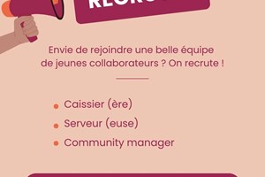 MITADY CAISSIER/SERVEUR/COMMUNITY MANAGER 